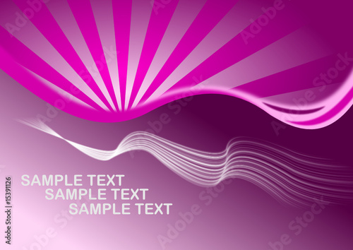 Wellen und Linien Design