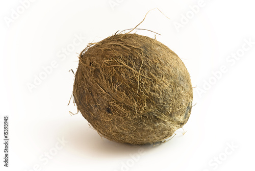 Kokosnuss seitlich