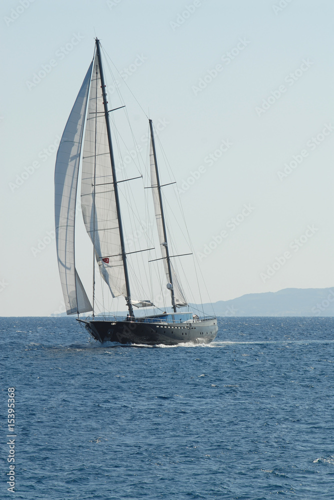 Fototapeta premium sailing boat