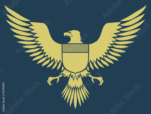 coat-of-arms bird - Medieval Eagle of my own design