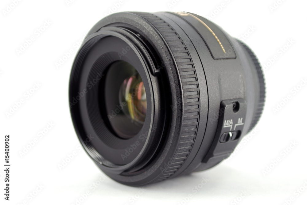 camera lens isolated
