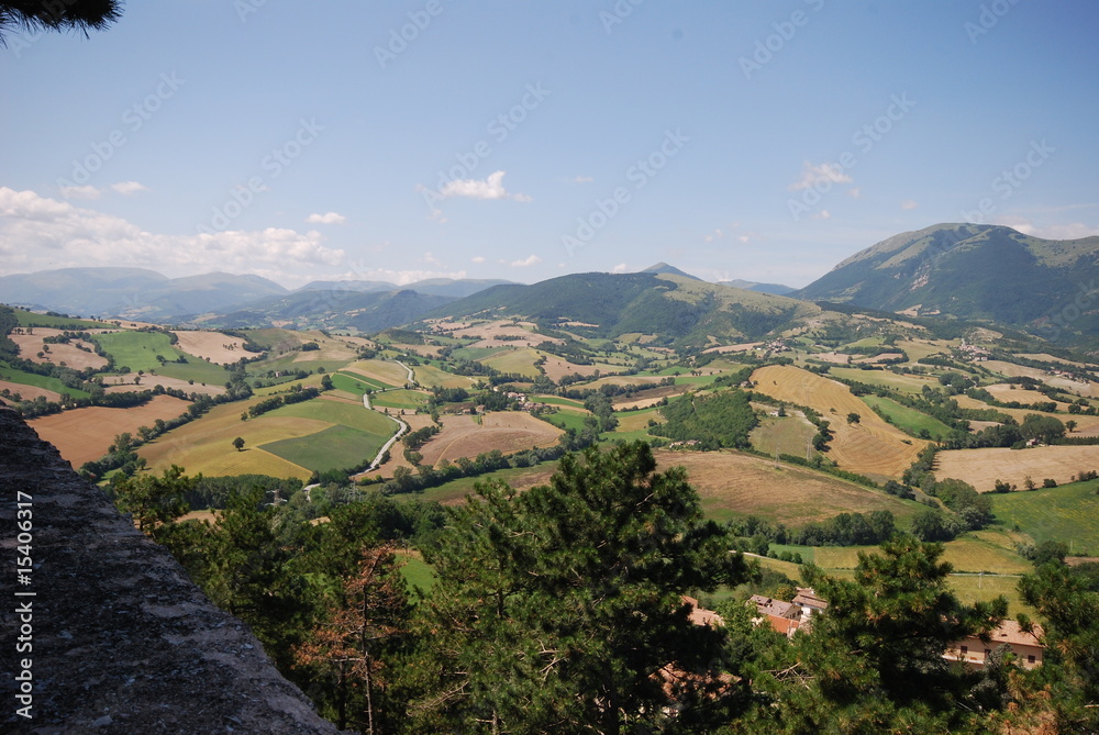 Obraz premium panorama fuori le mura