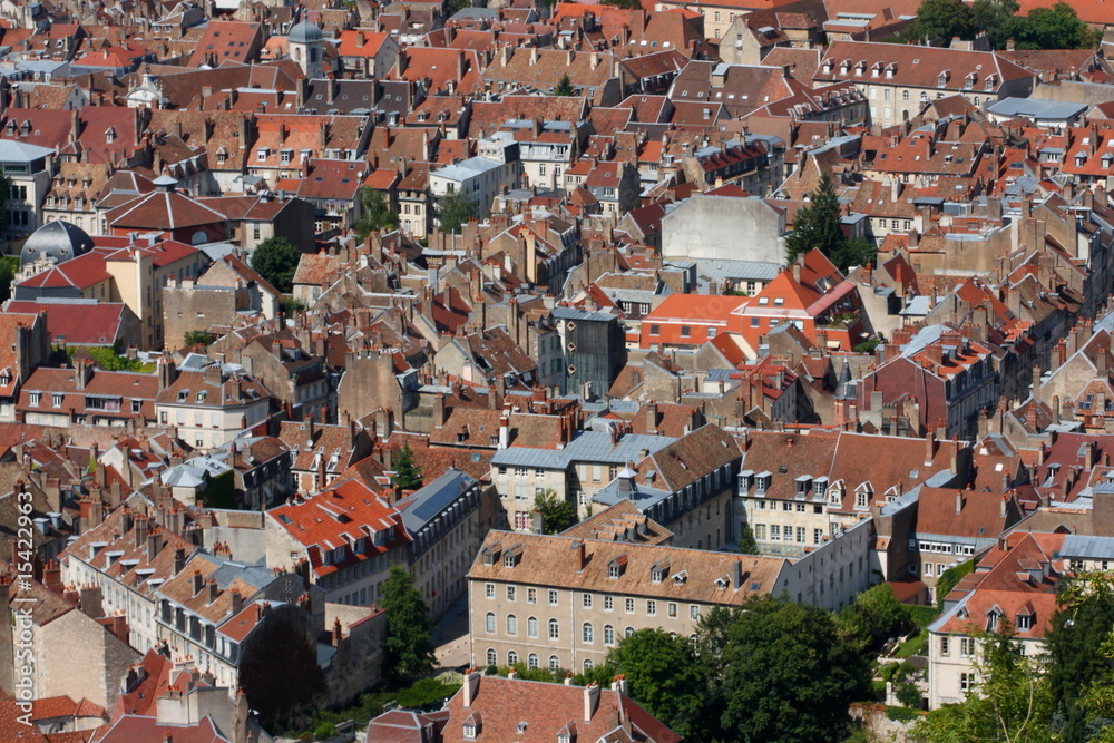 Les toits de Besançon
