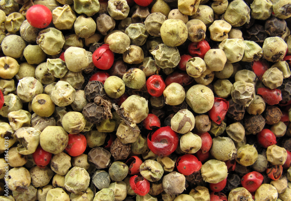 Pepper multicolor macro Pepper multicolor macro