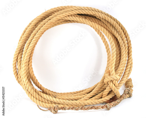 Cowboy Rope Coiled