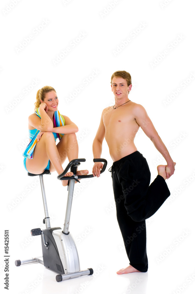 Fitness couple Fitness couple