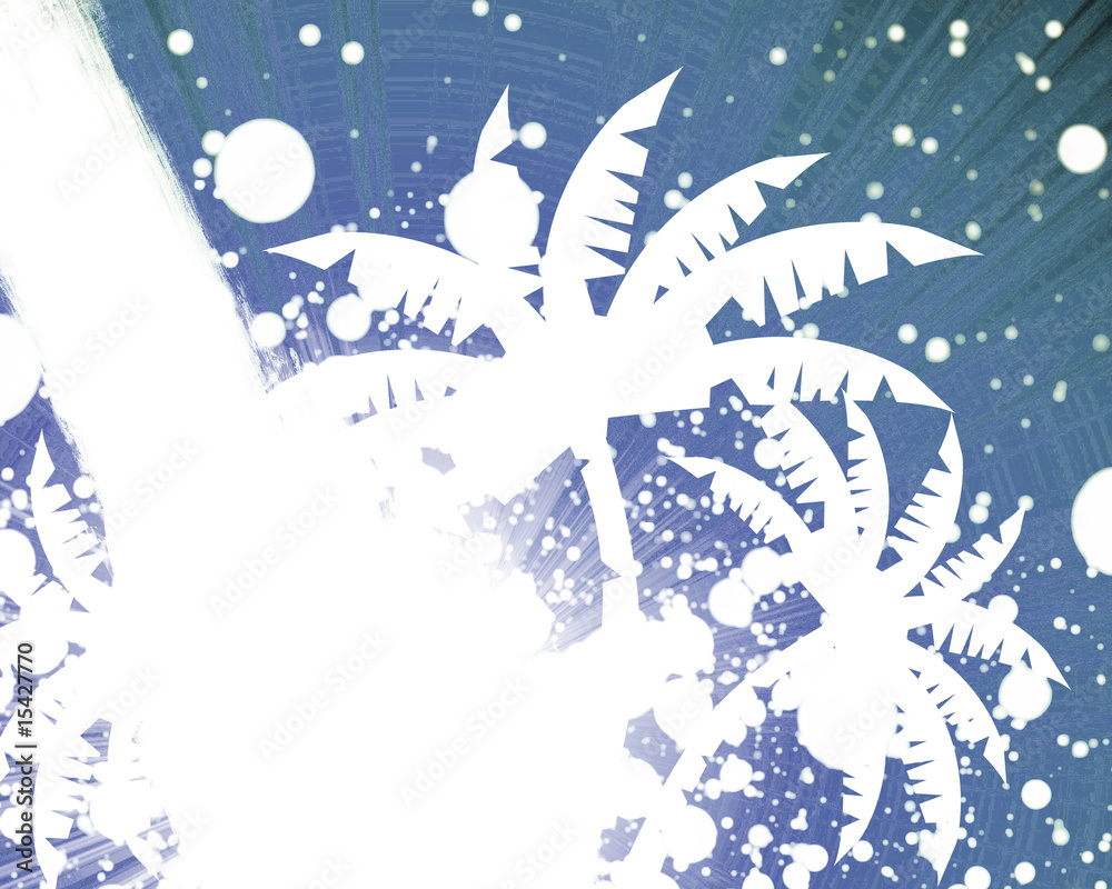 Fototapeta premium palm trees