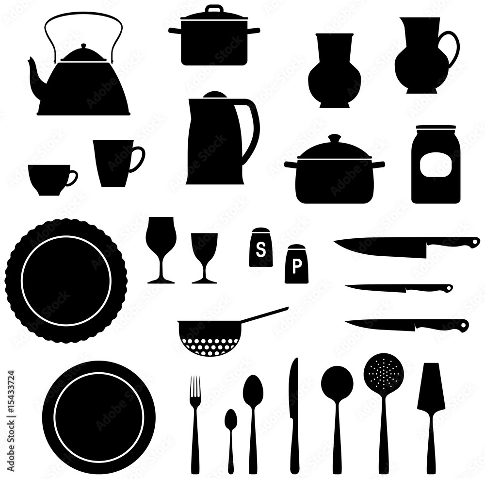 Kitchen Items – Vector illustration