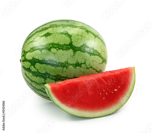 Watermelon isolated on white background #15434166