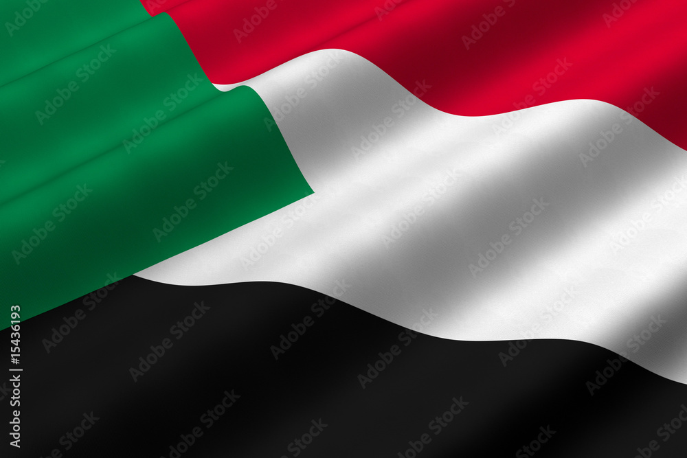 Obraz premium Sudanese Flag