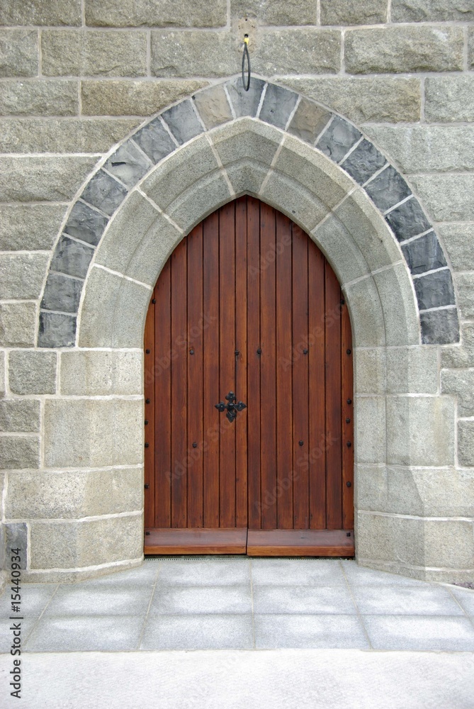 Porte d'eglise en Irlande