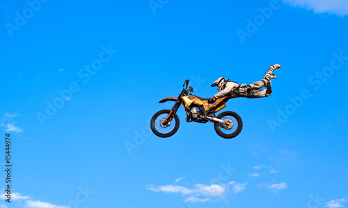 flying biker