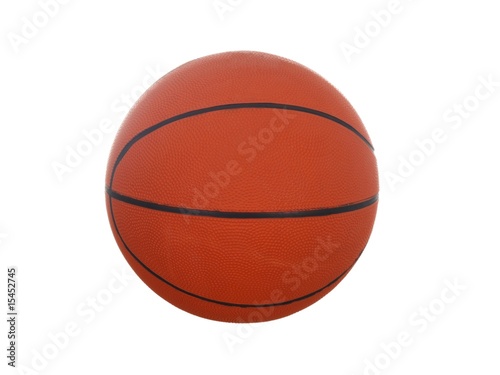 Basketball ball isolated on white background © Tombaky