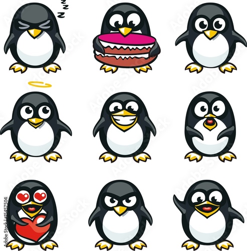 Funny penguins