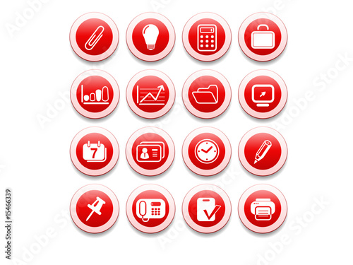 Miscellaneous office vector icons
