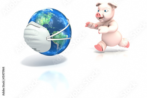 Pig chasing world