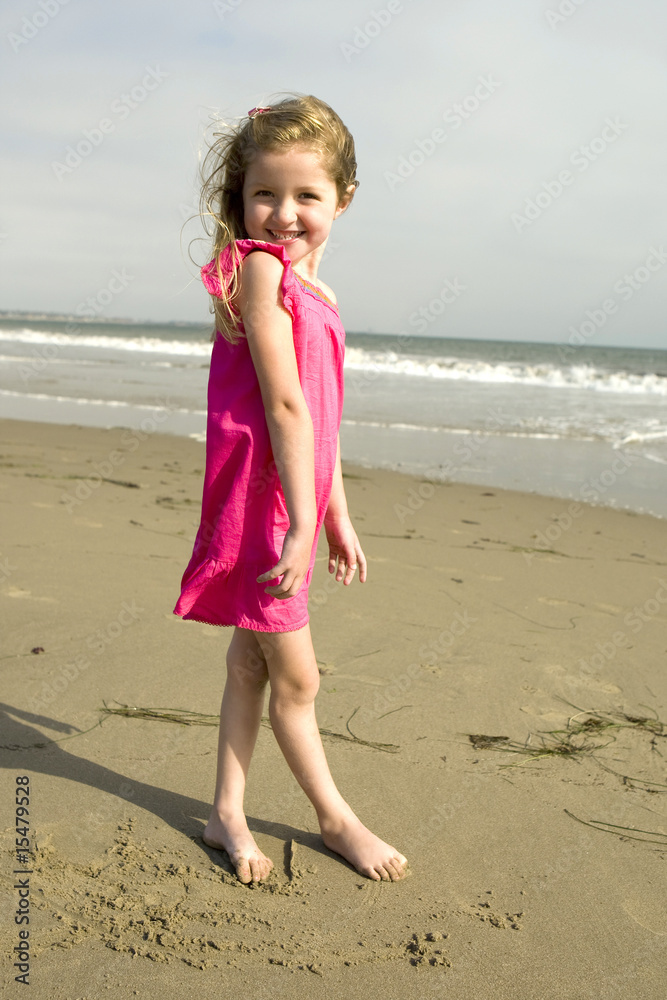 Girl at the beach Girl at the beach