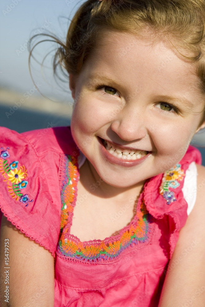 Girl at the beach