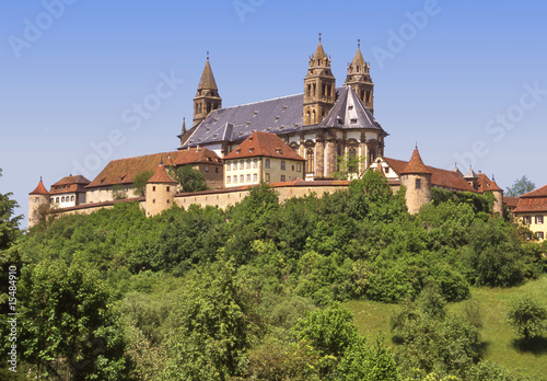 Die Burg Comburg bei Schwäbisch Hall