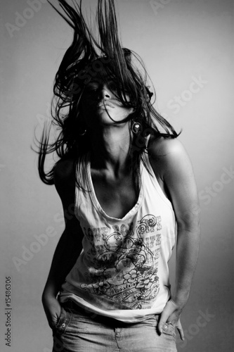 Portrait of a sexy girl