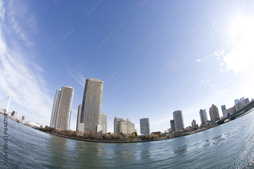 Fototapeta premium ビル