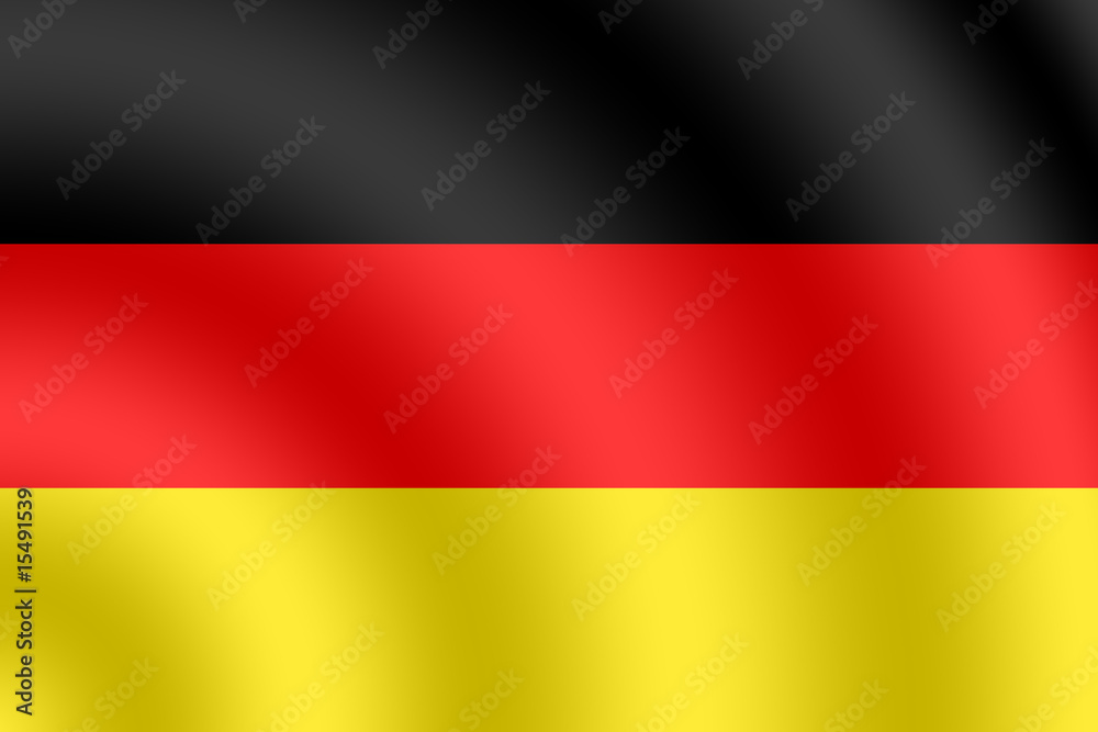Obraz premium Drapeau allemand