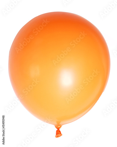 orange balloon