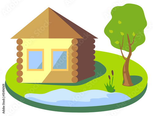 house in nature