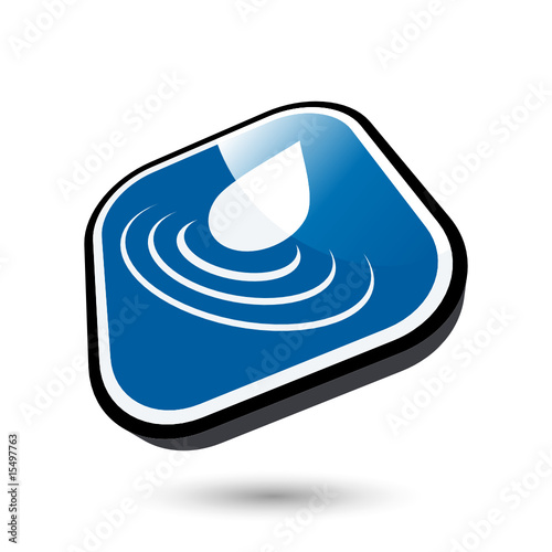 tropfen wasser welle logo