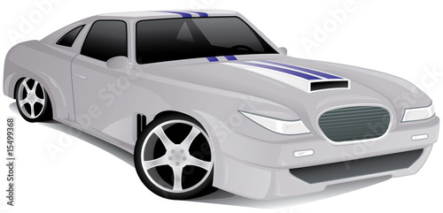 Conceptual muscle car