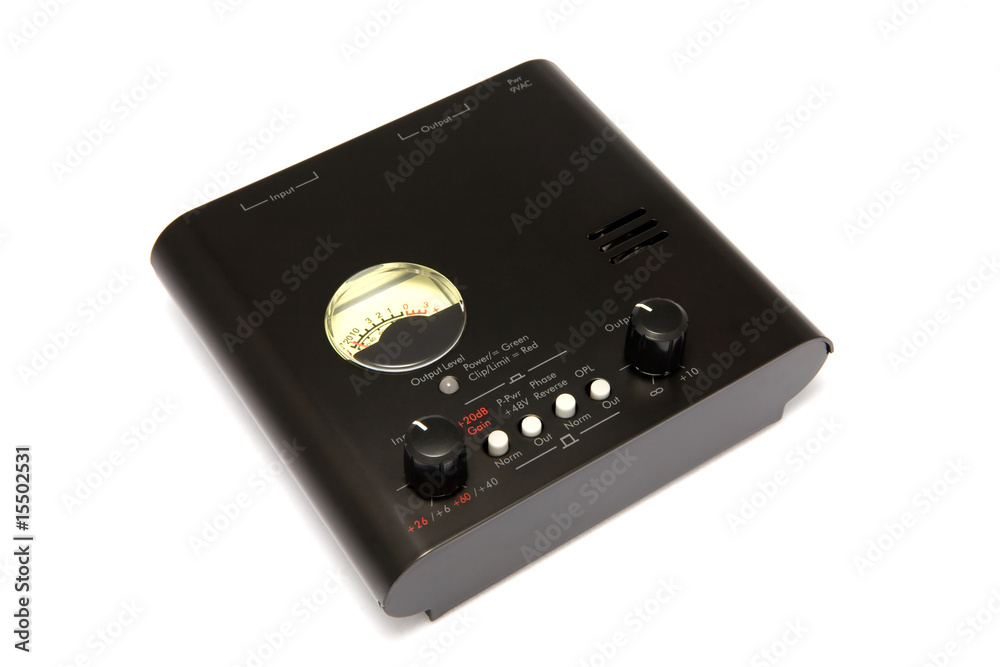 Obraz premium Professional Microphone / Guitar Preamplifier