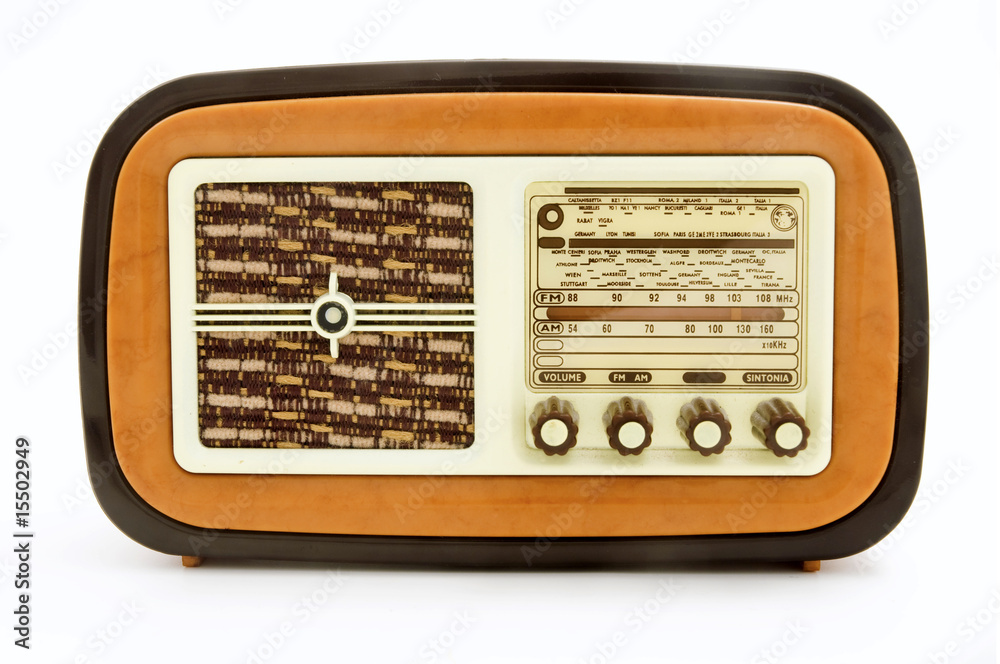 Fototapeta premium Old radio