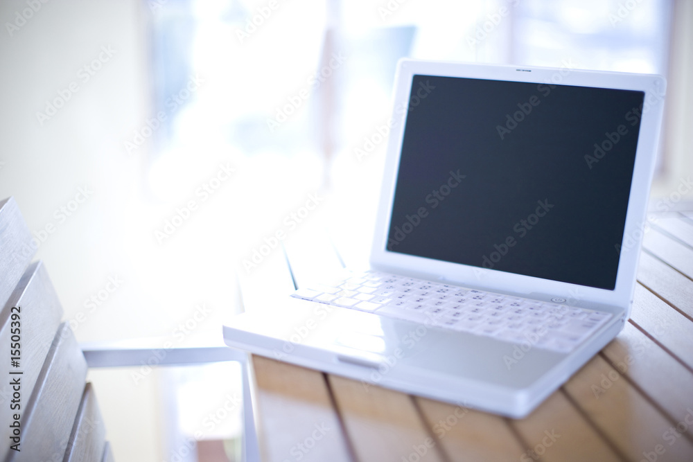 Fototapeta premium ノートパソコン