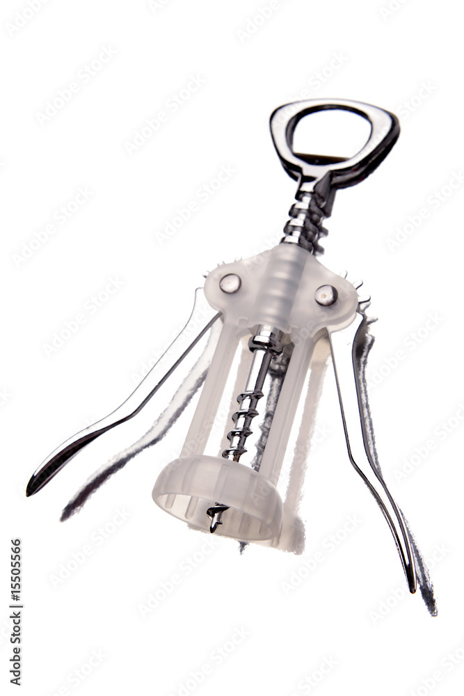 Bottle opener isolated on white Bottle opener isolated on white