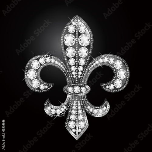 百合の紋章　fleur-de-lis