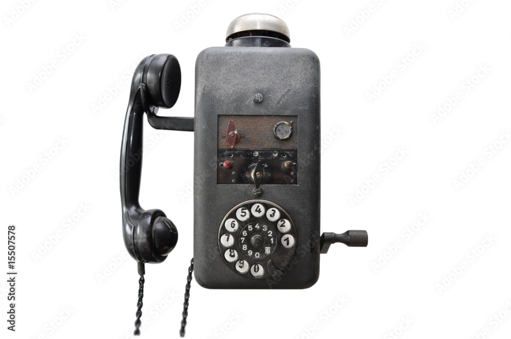 Altes Telefon - Wandtelefon Altes Telefon - Wandtelefon