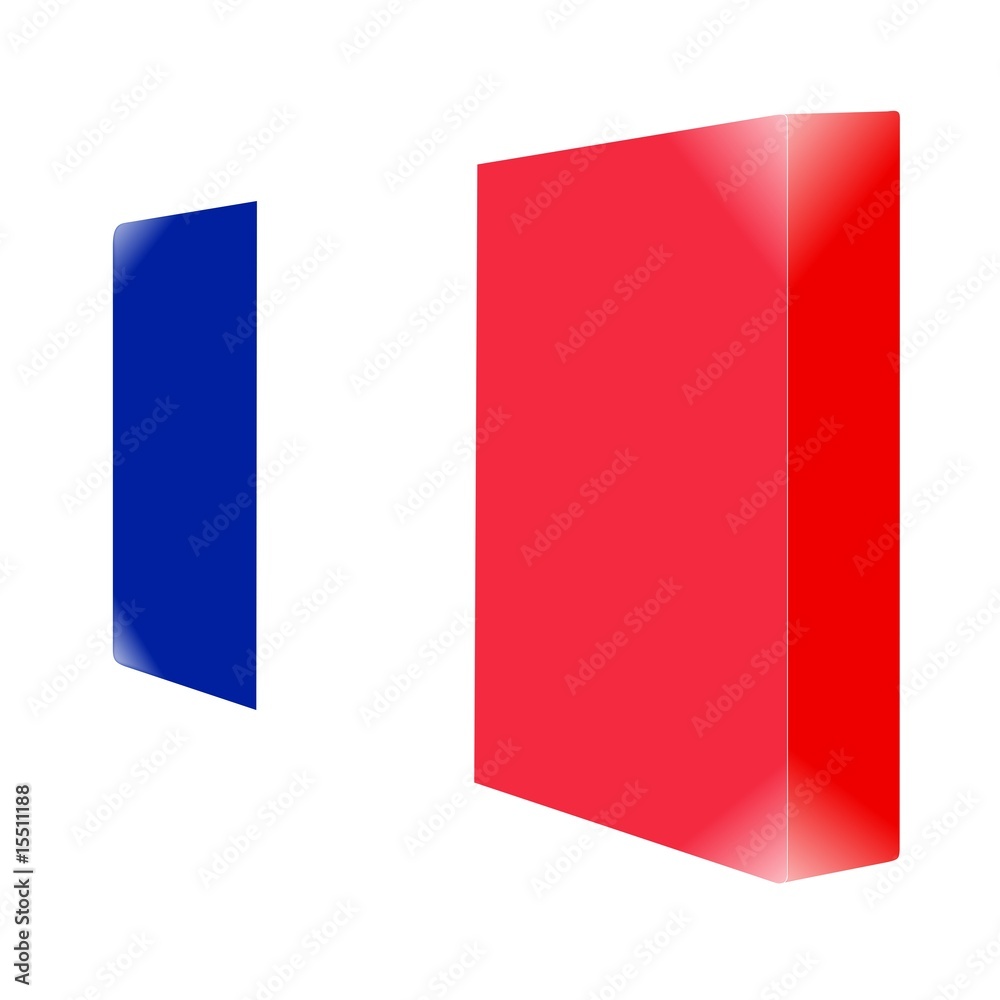 brique glassy avec drapeau france brique glassy avec drapeau france