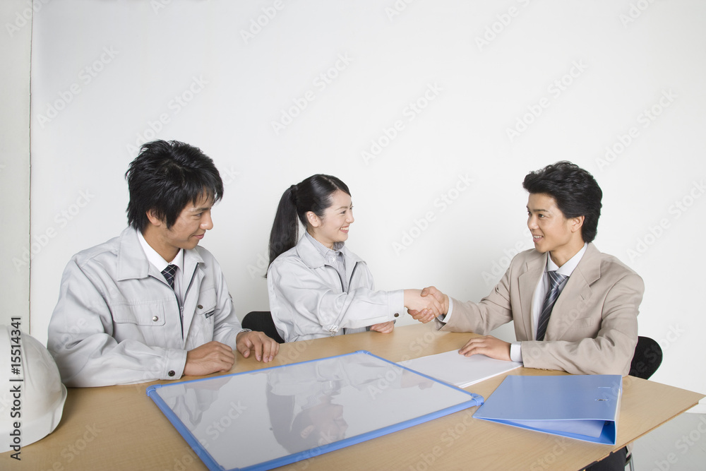 Obraz premium 会議