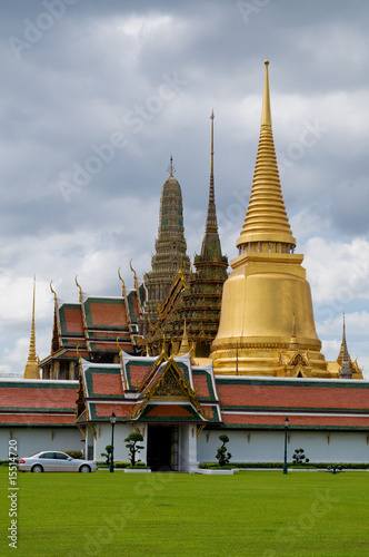 Thai buddhist temple Wat phra kaeo