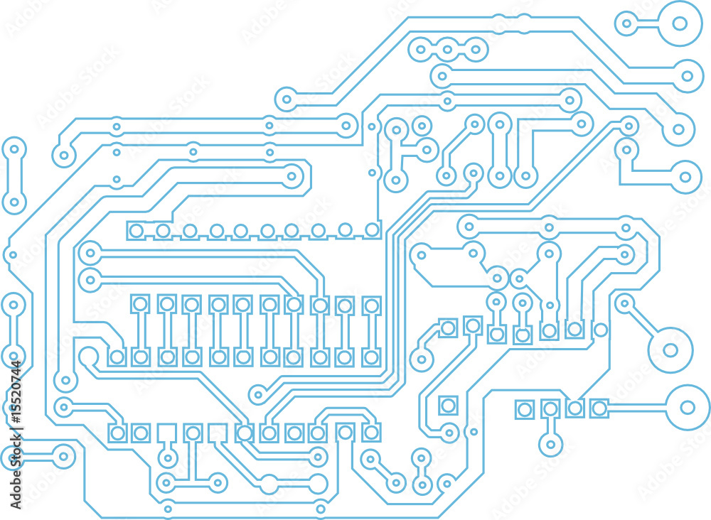 Platine (blau)