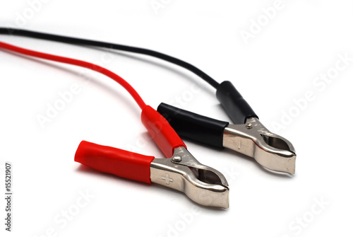 Jumper cable clamp