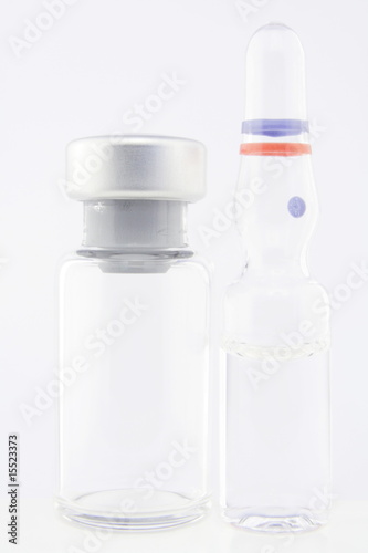 ampoule and vial = injection