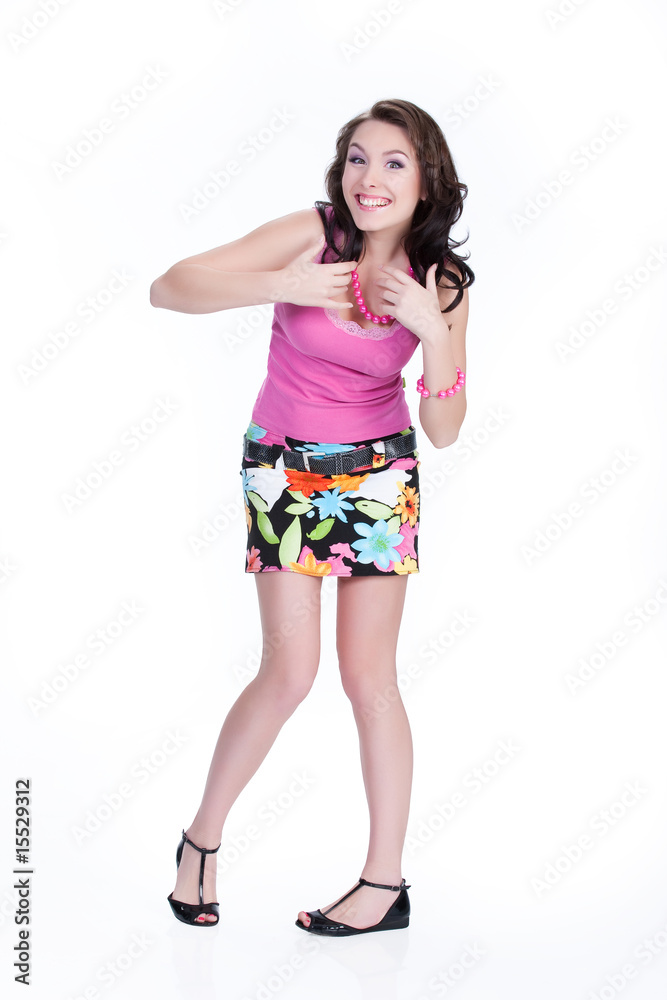 Young Emotional Woman Young Emotional Woman