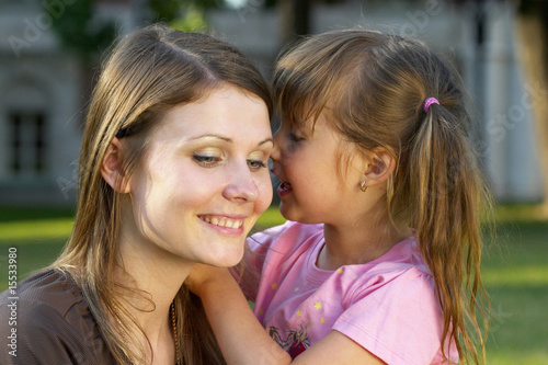 mother and daughter