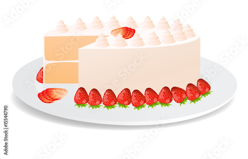 Strowberry cake