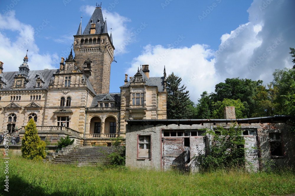 Obraz premium Schloss Hummelshain