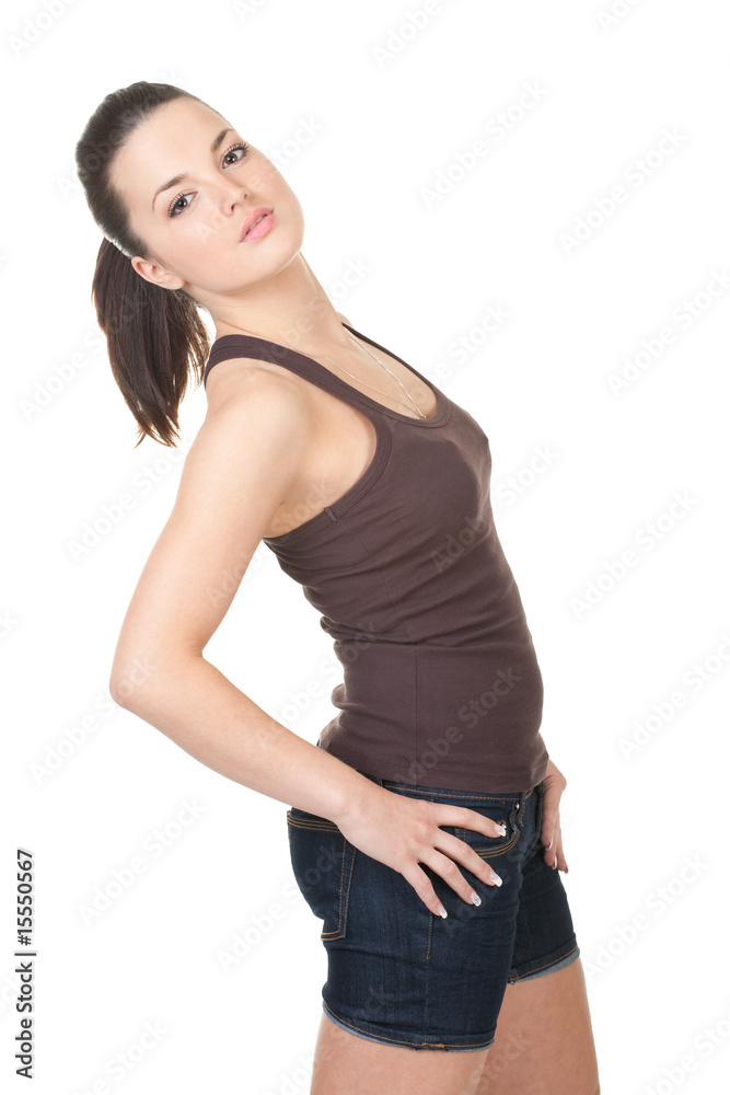 young beautiful woman young beautiful woman