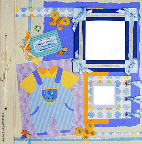scrapbook photo frame