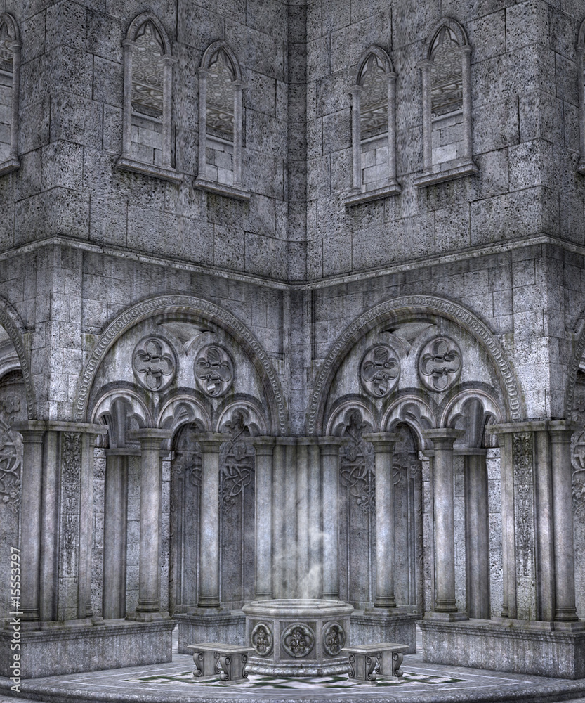 Obraz premium Gothic scenery 03