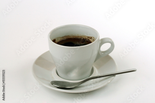 white, cup,kafe